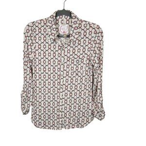 NWT‎ DNA Couture Button Down Blouse Size Small